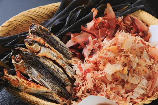 写真：こだわりの「だし」
