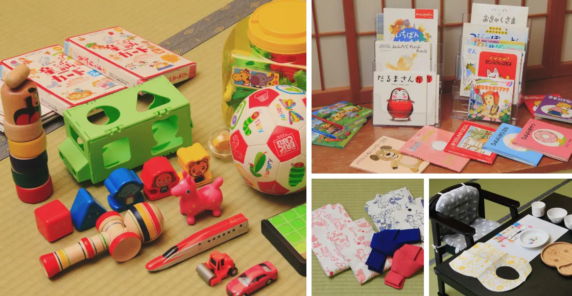 写真：お子様用向けアメニティ