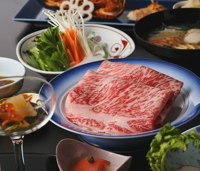 写真:会席料理一例