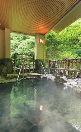 写真:温泉